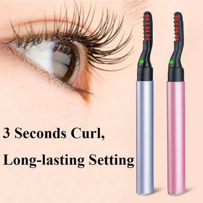 Sleek Electric Lash Curler for Perfect Curls